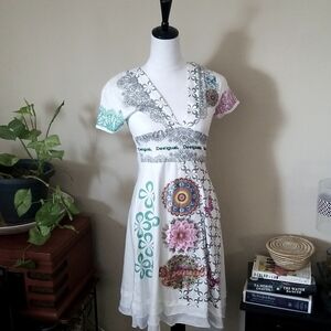 Desigual Flechazo floral dress